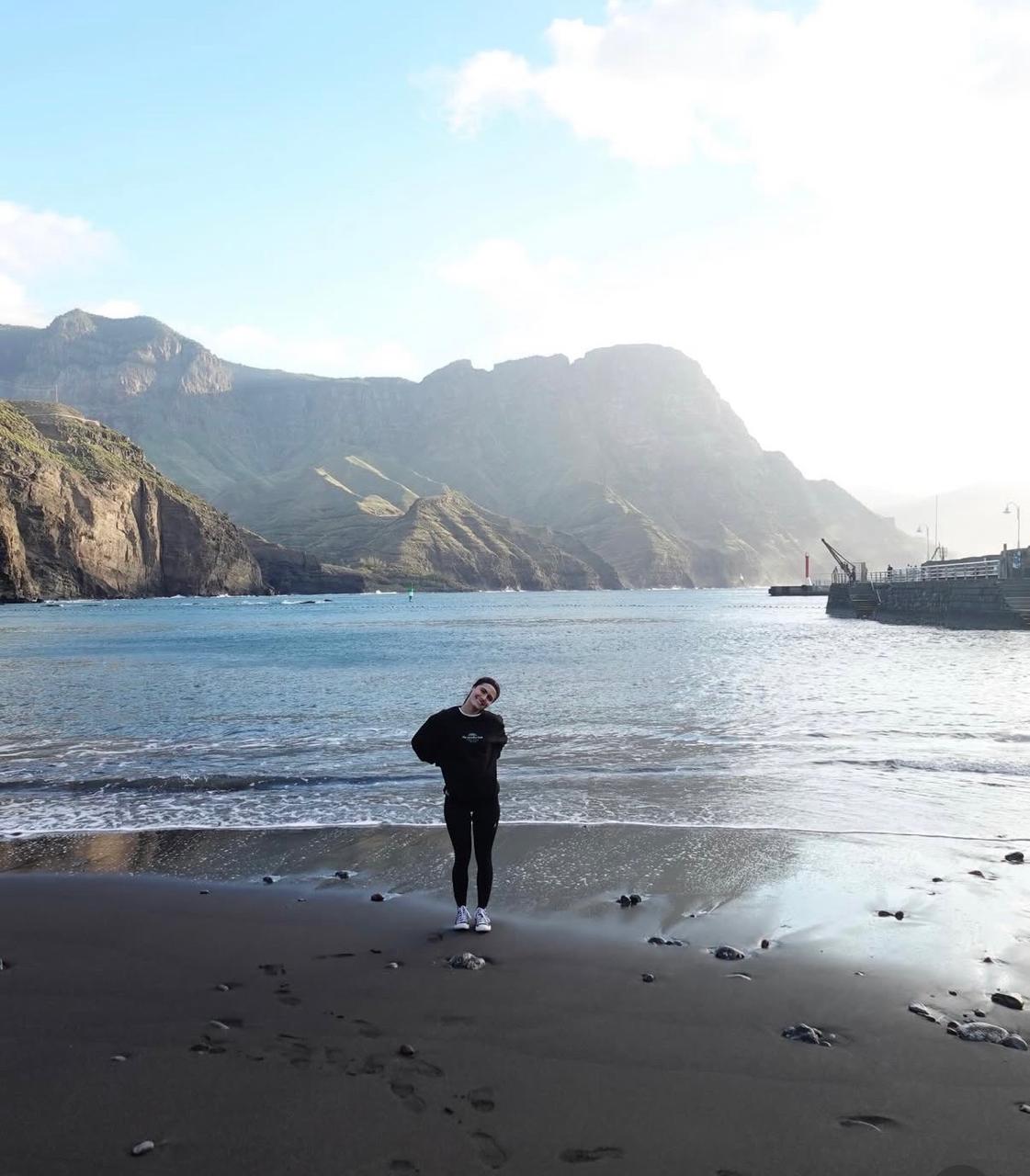 Vale López en la costa de Gran Canaria, España